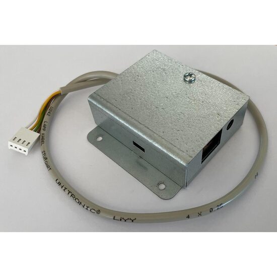 Internet module for burner and touch controller